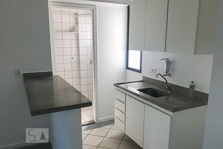Cozinha de apartamento para alugar com 1 quarto, 45m² em Cambuí, Campinas